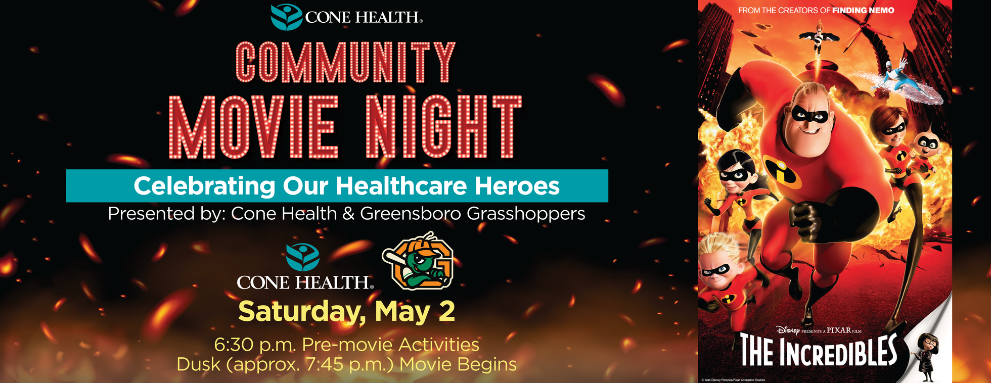 Cone Health Community Movie Night